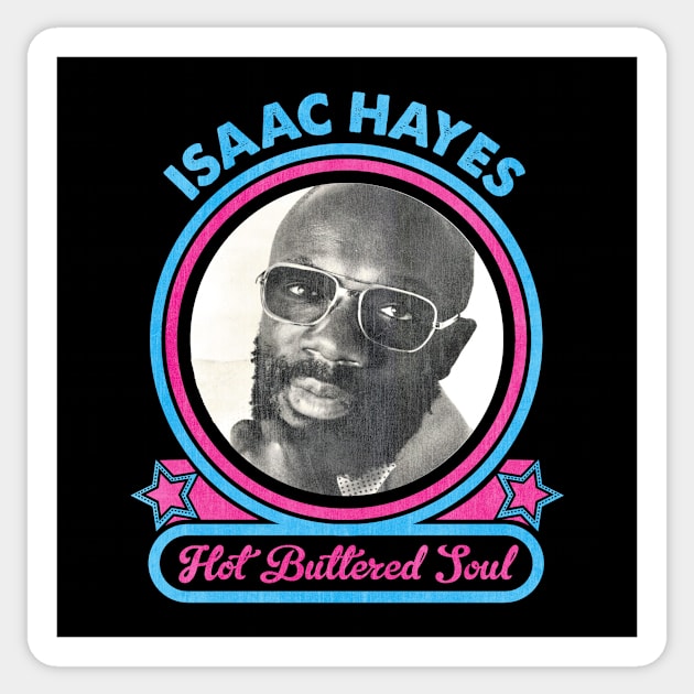 Isaac Hayes Hot Buttered Soul Sticker by Rebus28